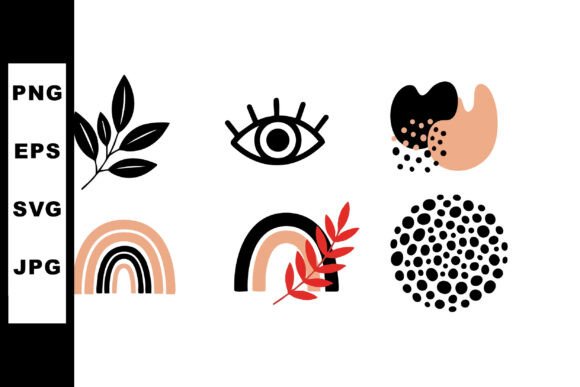 Abstract Black and Beige Boho Shapes Wit: A Practical Guide to Modern Decorative Design