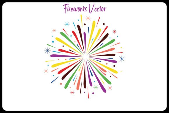Anniversary Fireworks Vector: Elevate Your Designs