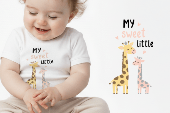 Baby Giraffe Clipart My Sweet Little PNG: A Guide for Nursery and Design Projects