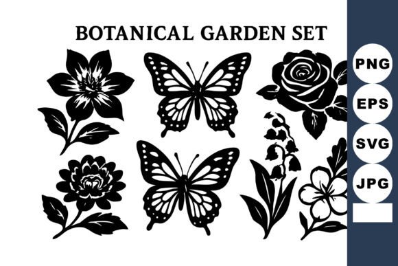 Botanical Garden with Floral and Butter: Strategic Visual Assets for Brand Clarity