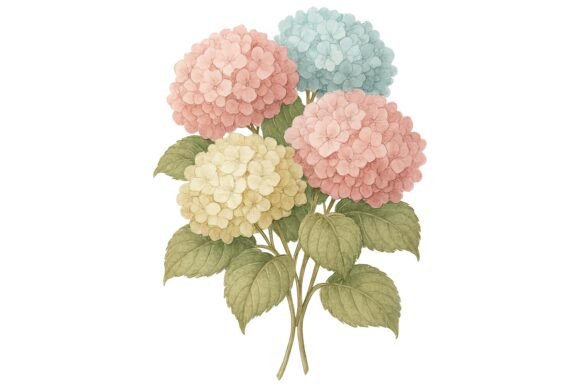 Capturing Spring’s Essence: The Art and Utility of Botanical Hydrangea Illustrations