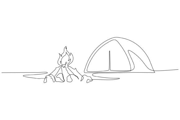 Continuous Line Design of Happy