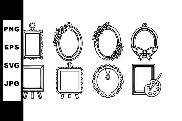 Elegant Vintage Picture Frames Collection