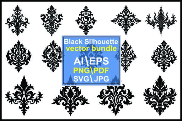 Elevating Design Projects with the Damask Elements Bundle: A Comprehensive Guide to Baroque and Vintage Ornamentation