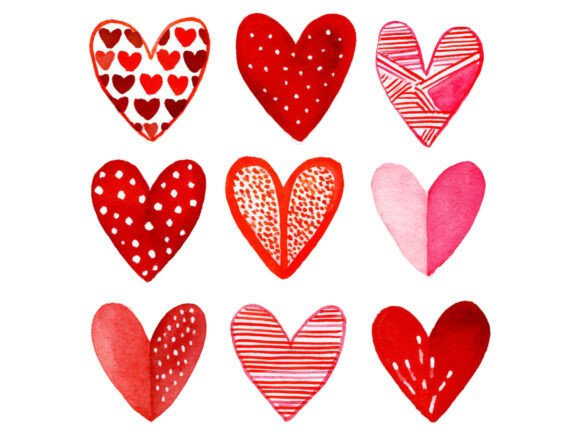 Embracing Romance and Creativity: A Guide to Using Watercolor Love Heart Clipart