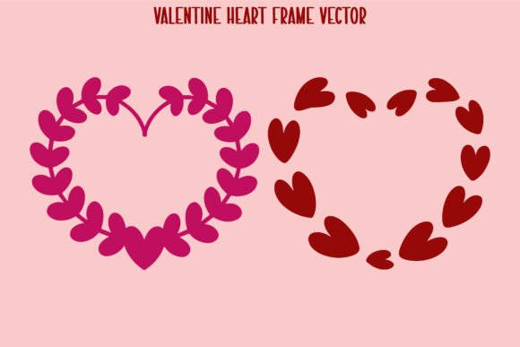 Enhancing Romantic Designs with a Cute Love Border Vector