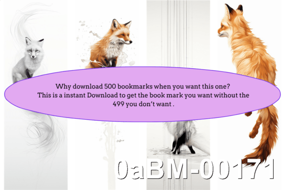 Fox Spirit Bookmark Set: An Evaluation for Readers and Creators