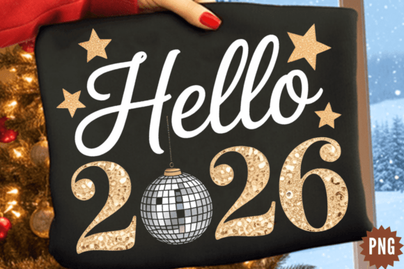 Happy New Year 2026 PNG, Trendy New Year Graphics for Modern Creators