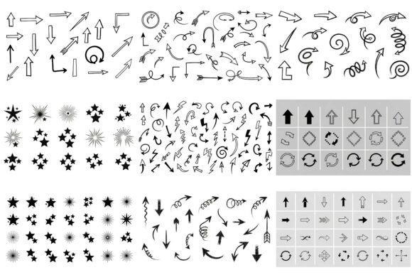 Unlocking Creative Potential: A Comprehensive Guide to the Silhouette Arrows Icons Bundle