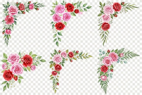 Unlocking Elegance: A Complete Guide to the Rose Watercolor Corner Bundle for Creative Design