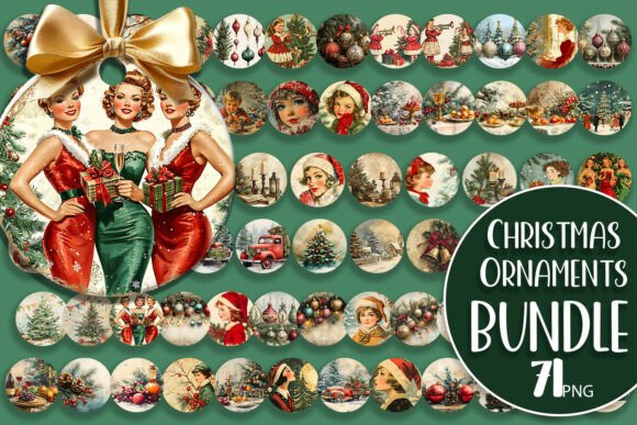 Unlocking the Charm of Retro Christmas Winter Ornaments for Creative Projects