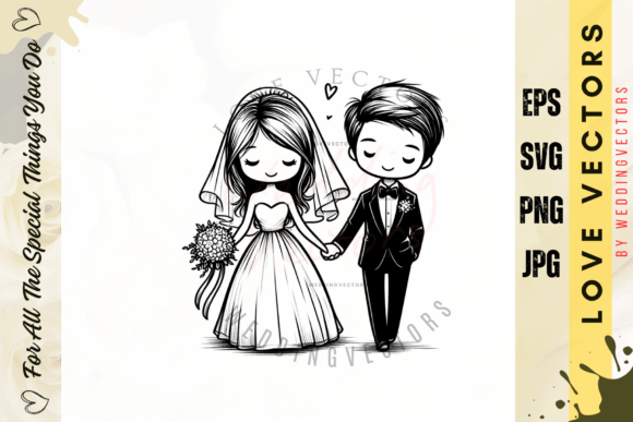 Weddingvectors - 11001444: A Practical Guide to Whimsical Wedding Graphics for Creators